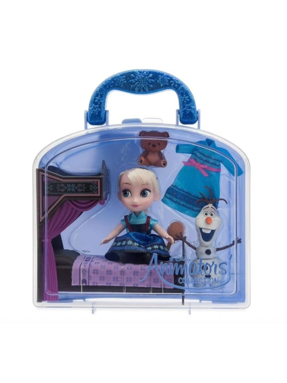 Disney Animators Collection Mini Elsa Playset With Olaf & Accessories